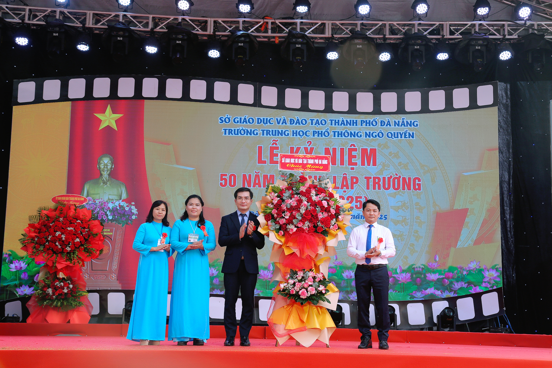 Lễ kỉ niệm 50 năm thành lập trường THPT Ngô Quyền (1975-2025)