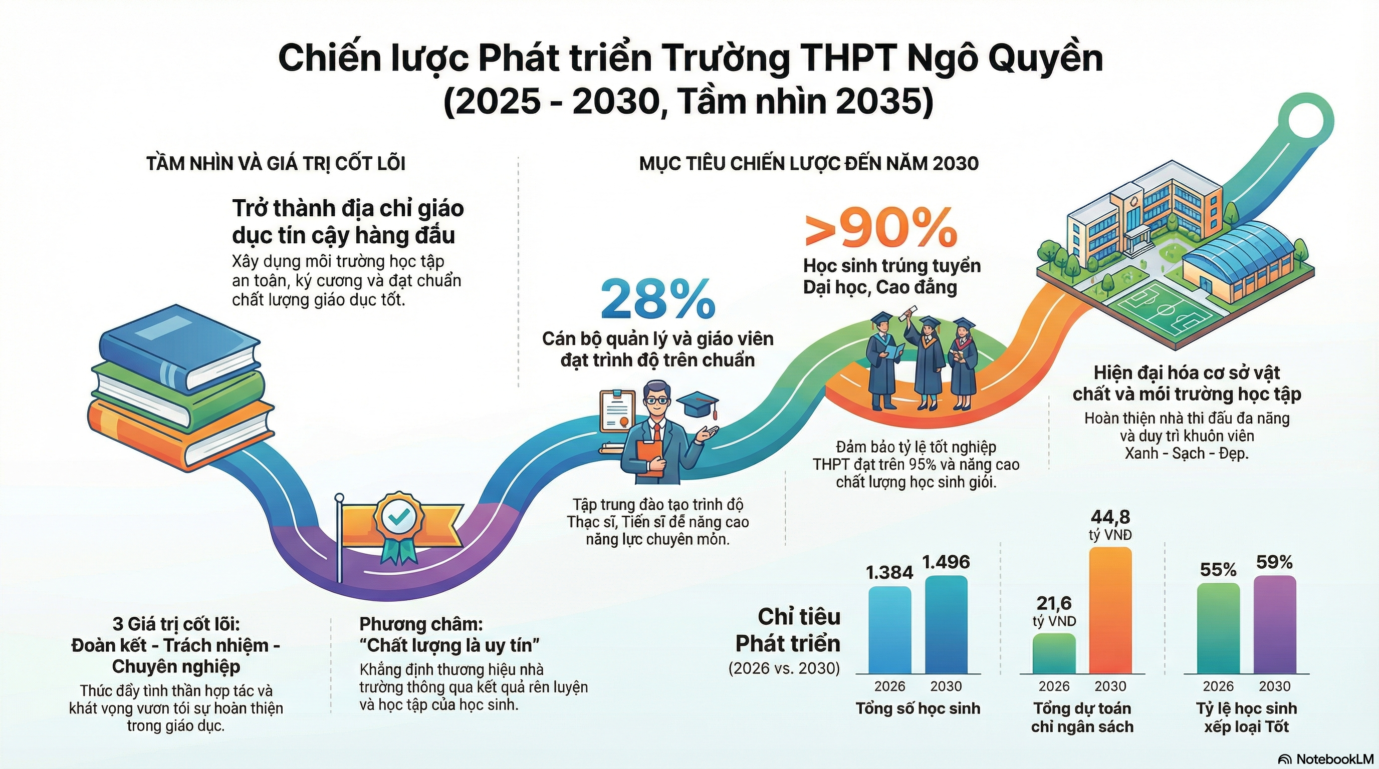 Chiến lược phát triển trường THPT Ngô Quyền (2025-2030, tầm nhìn 2025)