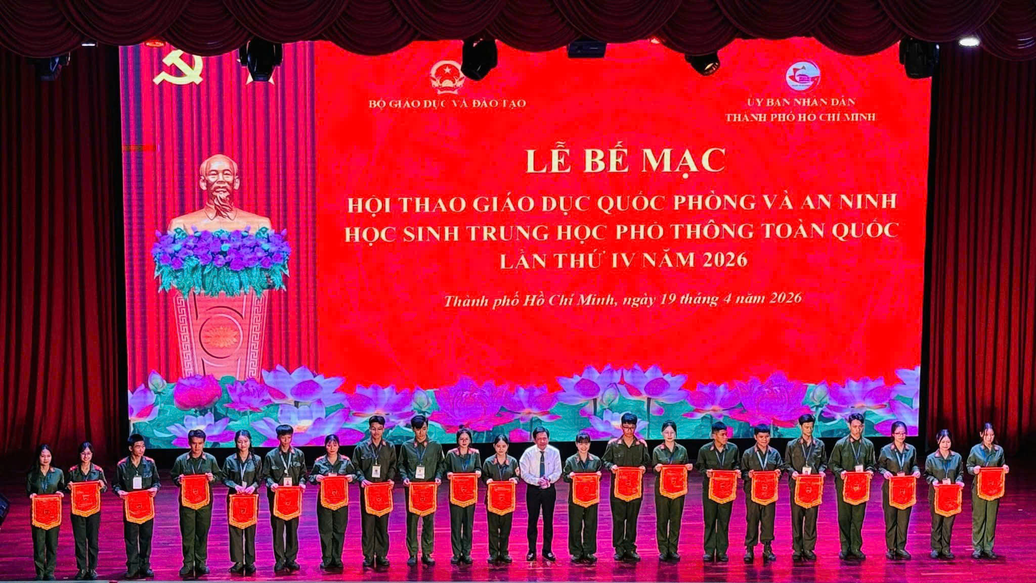 TRƯỜNG THPT NGÔ QUYỀN ĐẠT GIẢI NHẤT CẤP QUỐC GIA TẠI HỘI THAO GIÁO DỤC QUỐC PHÒNG VÀ AN NINH TOÀN QUỐC NĂM 2026